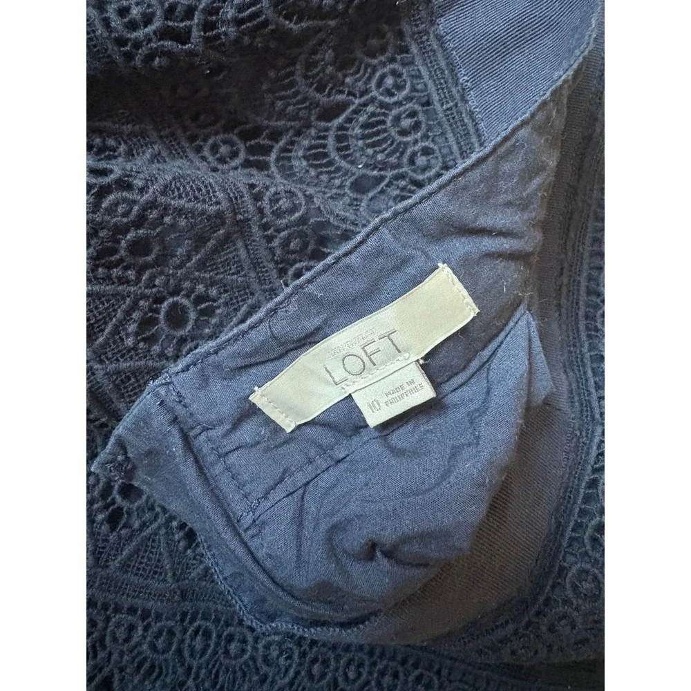 Loft Navy blue skirt - Picture 4 of 4